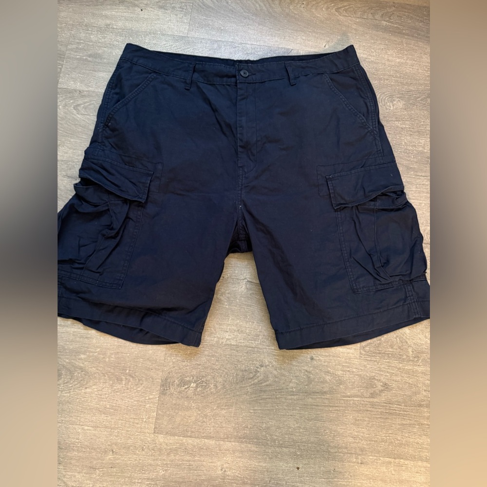 Levi's Dark Navy Cargo Shorts for Men